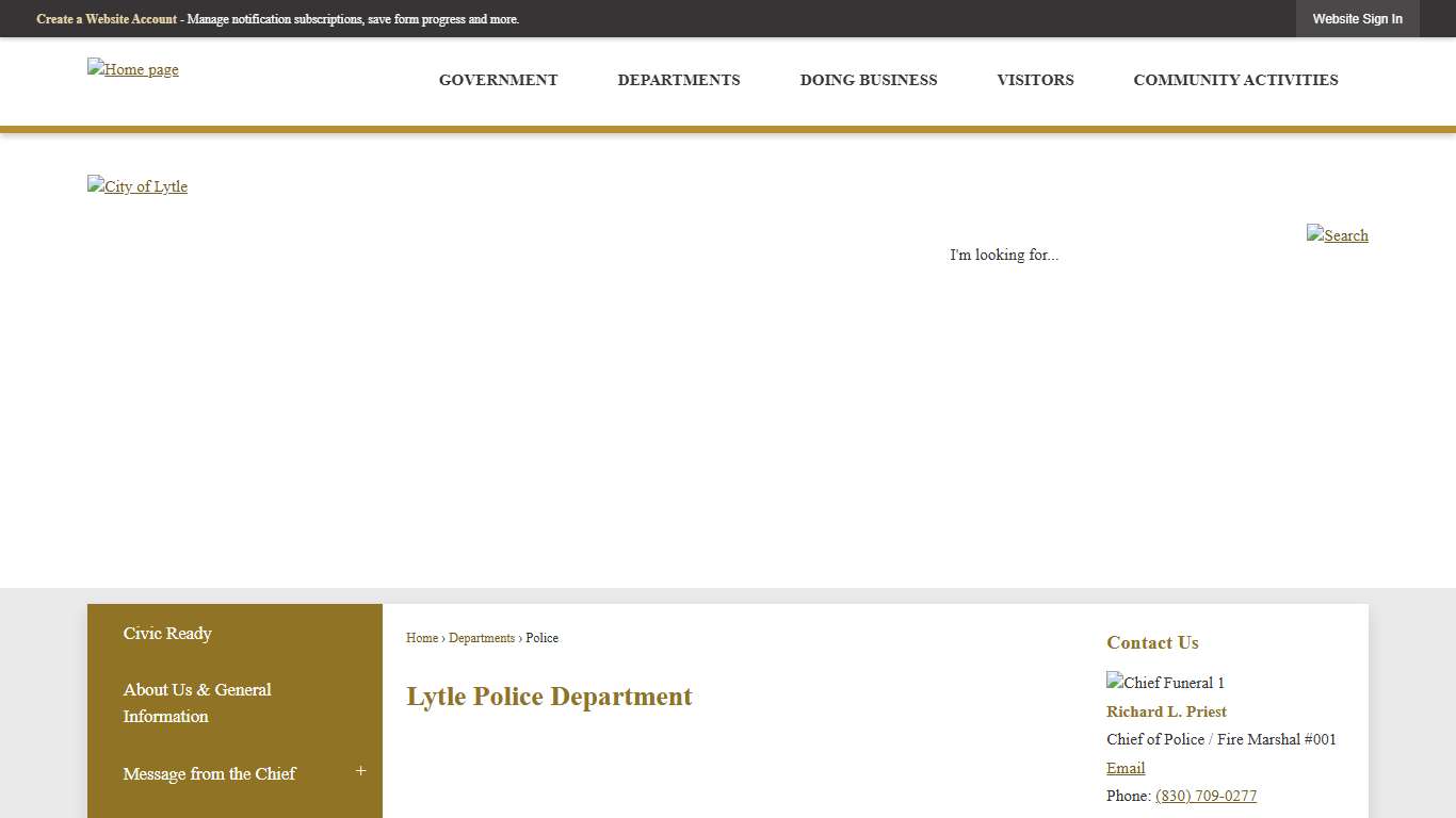 Lytle Police Department | City of Lytle, TX - Official Website